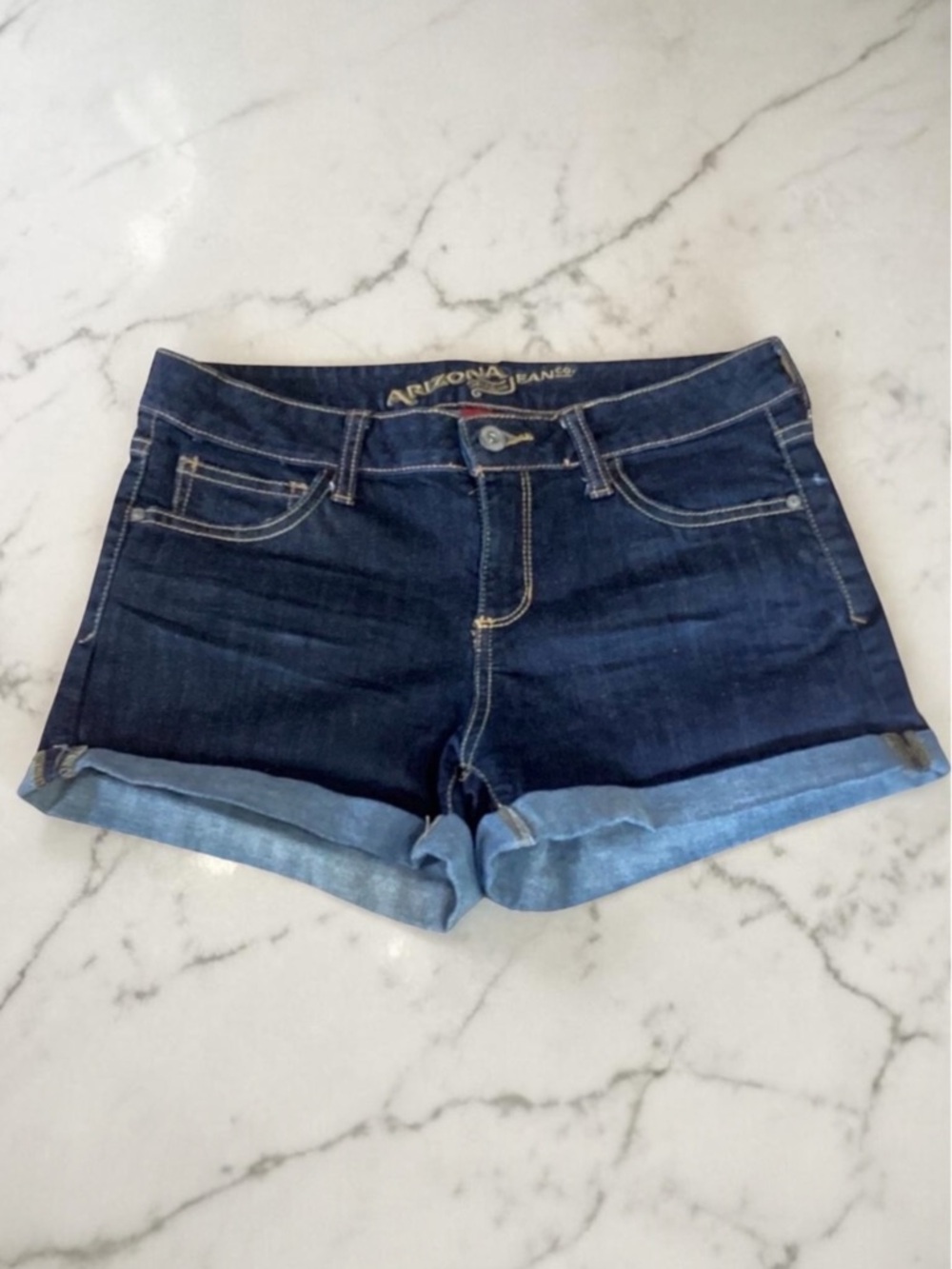 Arizona Jean Company Dark Blue Jean Shorts